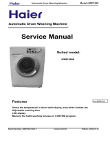 Haier HWD1000 - 1.7 cu. Ft. Washer/Dryer Combo User manual