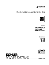 Kohler 14RESAL User manual