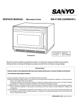 Sanyo EM-C1900 User manual