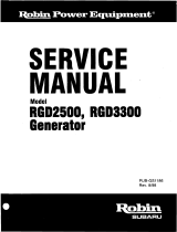 Robin RGD2500 User manual