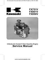 Kawasaki FX850V - User manual
