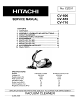 Hitachi CV710 Service Manualv