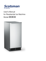 Scotsman DCE33A-1WC User manual