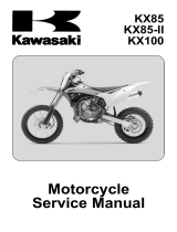 Kawasaki KX85-II User manual