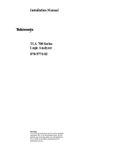 Tektronix TLA 711 User manual