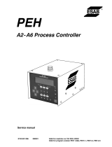 ESAB PEH A2-A6 Process Controller User manual