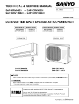 Sanyo SAP-CRV126EH Owner's manual