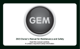 Polaris 2011 GEM Owner's Manual For Maintenance And Safety