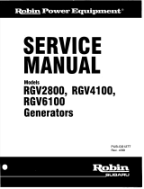 Robin RGV2800 User manual