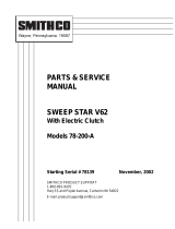 Smithco Sweep Star V62 Owner's manual