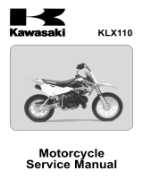 Kawasaki KLX 110 - BROCHURE 2009 User manual
