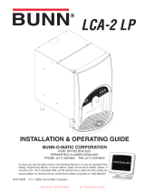 Bunn LCA-2 LP Installation guide