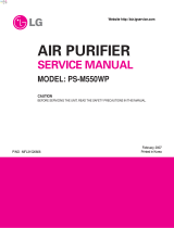 LG PS-M550WP Owner's manual