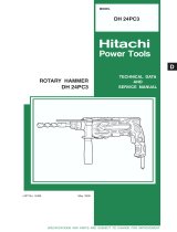 Hitachi DH 24PC3 Technical Data And Service Manual