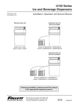 Follett U155R800A/W Installation, Operation And Service Manual