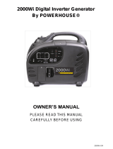 Powerhouse 2000Wi Owner's manual