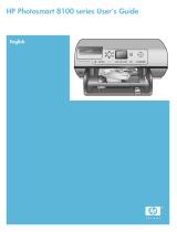 HP Photosmart 8100 Printer series User manual