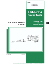 Hitachi H 65SB2 Technical Data And Service Manual