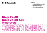 Kawasaki Ninja ZX-6R ABS Owner's manual