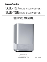 Harman Kardon SUB-TS8 User manual