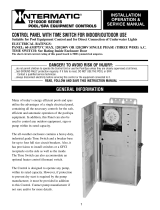 Intermatic T21000R SERIES Installation, Operation & Service Manual