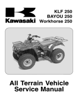 Kawasaki BAYOU 250 User manual