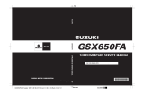 Suzuki GSF650S User manual