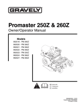 Gravely Promaster 260Z Owner's/Operator's Manual