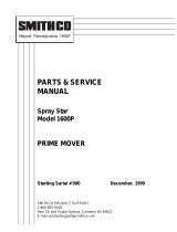 Smithco Spray Star 1600P Owner's manual