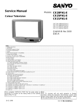 Sanyo CE25FN1-E User manual