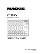 Mackie 8-BUS Series User manual