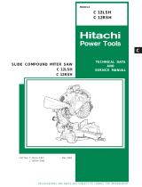 Hitachi C 12RSH Technical Data And Service Manual