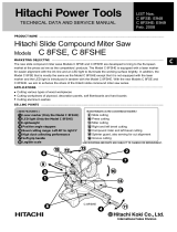 Hitachi C 8FSHE User manual