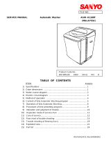 Sanyo ASW U1100T User manual