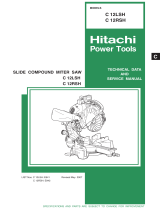 Hitachi C 12RSH Technical Data And Service Manual