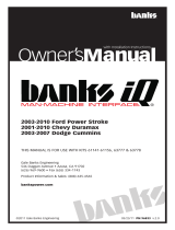 Gale Banks Banks iQ Owner's manual