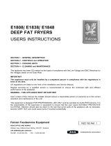 Falcon E1838 Owner's manual