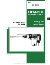 Hitachi DH 50MB Technical Data And Service Manual