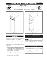 Lochinvar 000 BTU/HR Installation and Service Manual