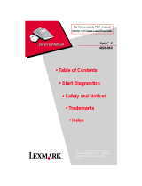 Lexmark Optra es User manual