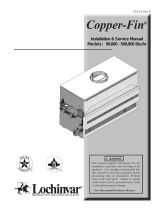 Lochinvar Copper-Fin CBN399 User manual