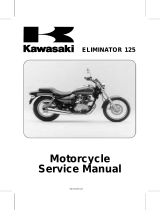 Kawasaki Eliminator 125 User manual