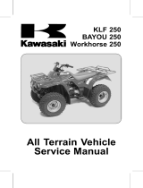 Kawasaki KLF 250 User manual