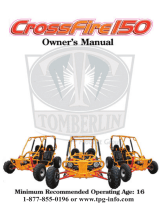 Crossfire 150 Owner's manual