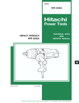 Hitachi WR 22SA User manual