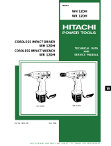 Hitachi WR 12DH Technical Data And Service Manual