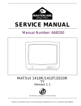Matsui 2010R User manual