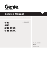 Genie S-40 TRAX User manual