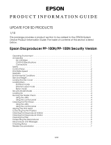 Epson Discproducer Network PP-100N User guide