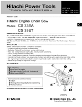 Hitachi CS33EA Technical Data And Service Manual